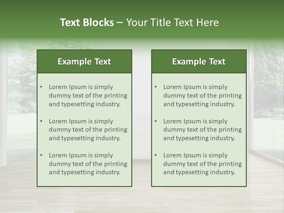 Indoor Cuisine Vacuum PowerPoint Template