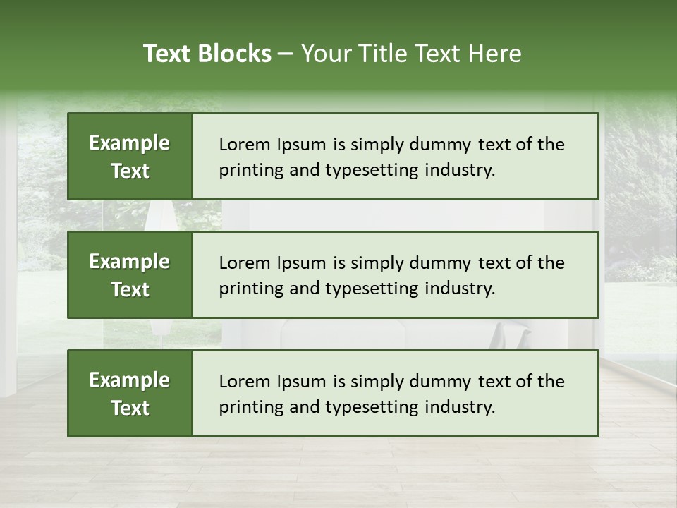 Indoor Cuisine Vacuum PowerPoint Template