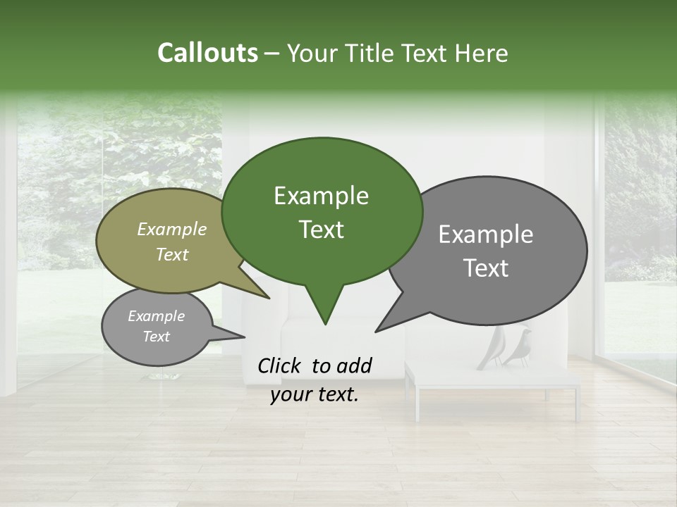 Indoor Cuisine Vacuum PowerPoint Template