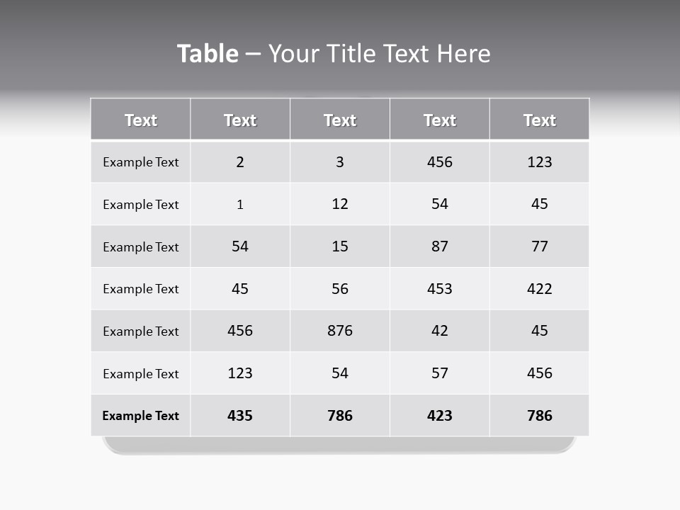 Robot Cyborg White PowerPoint Template