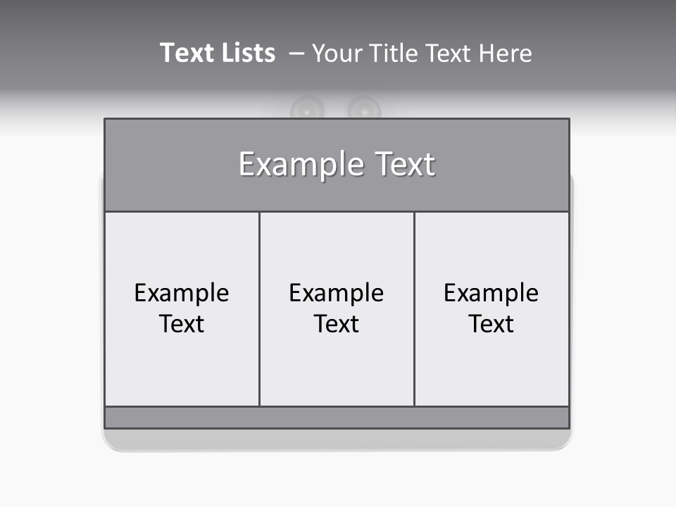 Robot Cyborg White PowerPoint Template
