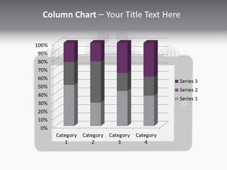 Robot Cyborg White PowerPoint Template