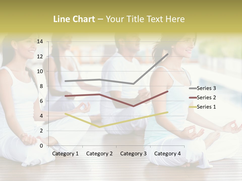 Group Beauty Meditation PowerPoint Template