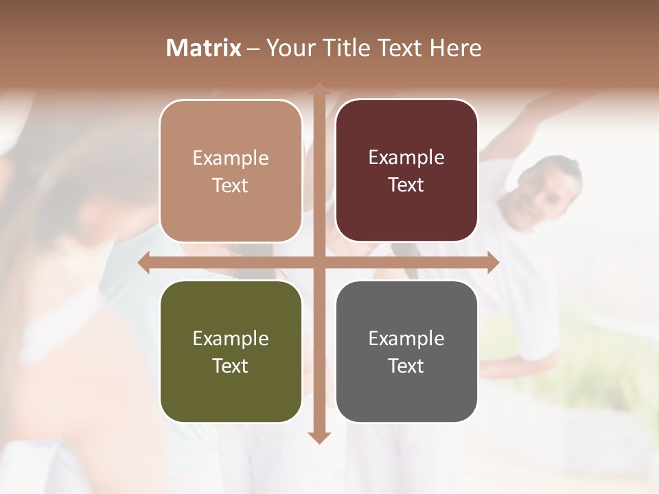 Zen People Woman PowerPoint Template