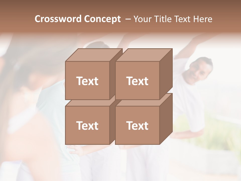 Zen People Woman PowerPoint Template