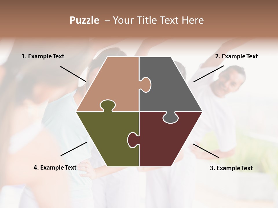 Zen People Woman PowerPoint Template