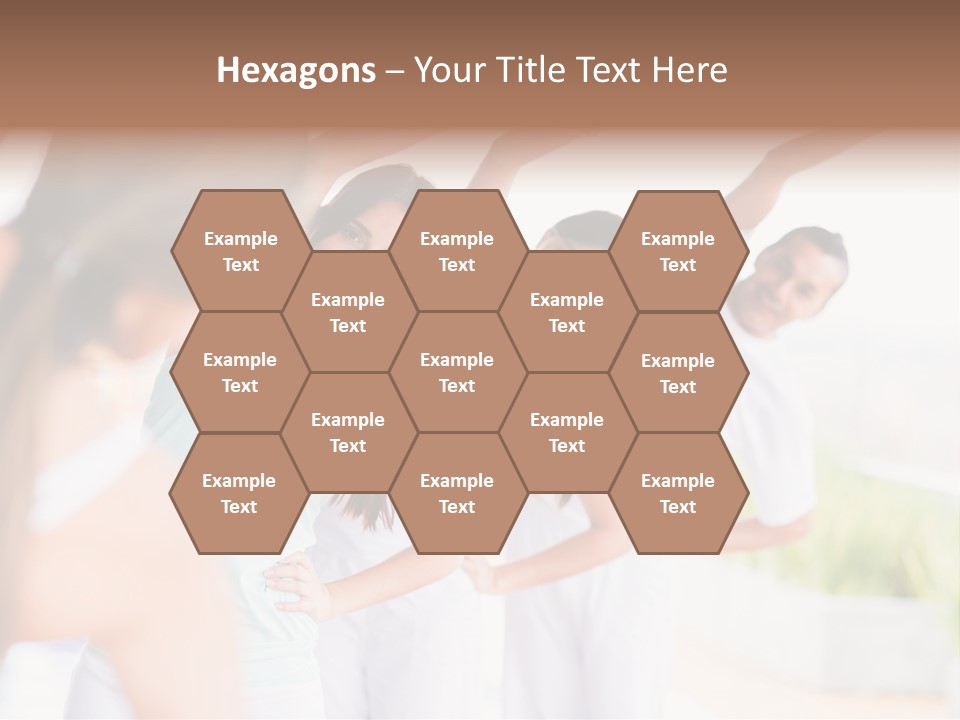 Zen People Woman PowerPoint Template