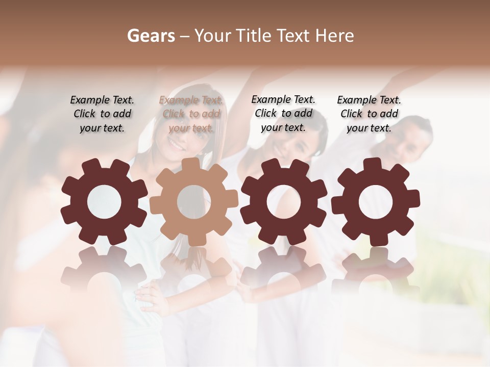 Zen People Woman PowerPoint Template