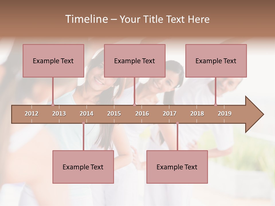 Zen People Woman PowerPoint Template