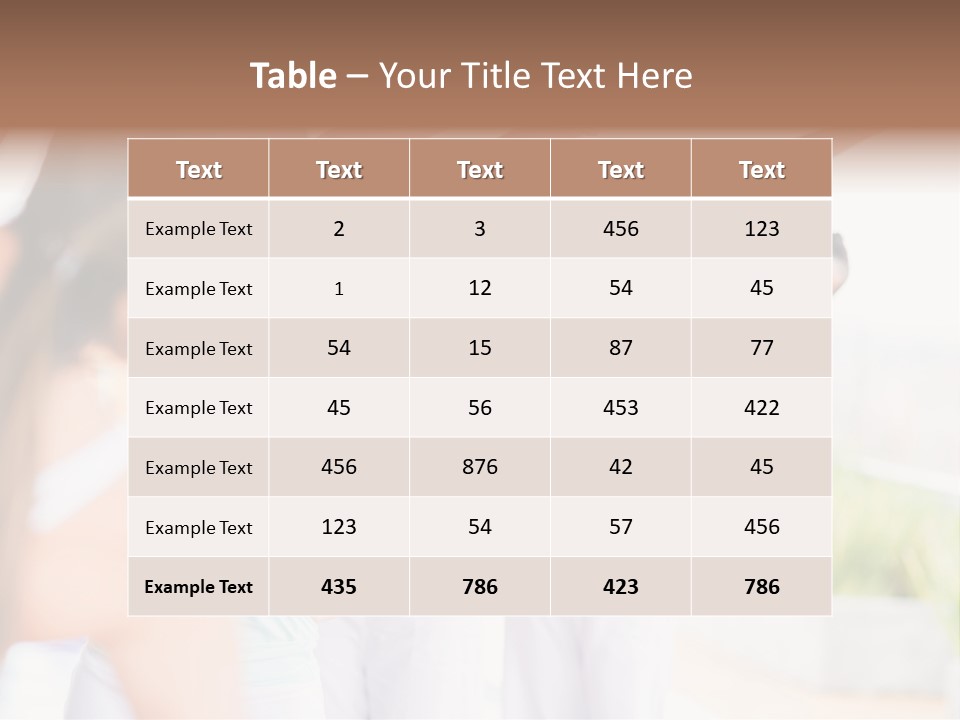 Zen People Woman PowerPoint Template