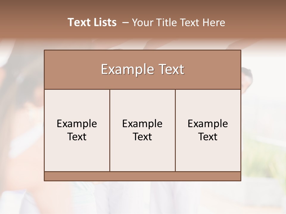 Zen People Woman PowerPoint Template