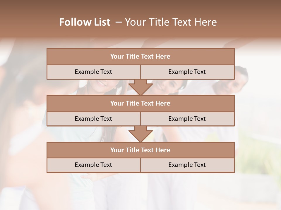 Zen People Woman PowerPoint Template