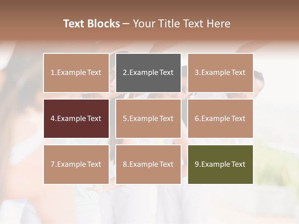 Zen People Woman PowerPoint Template