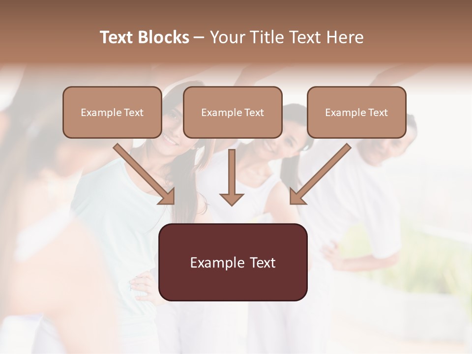 Zen People Woman PowerPoint Template