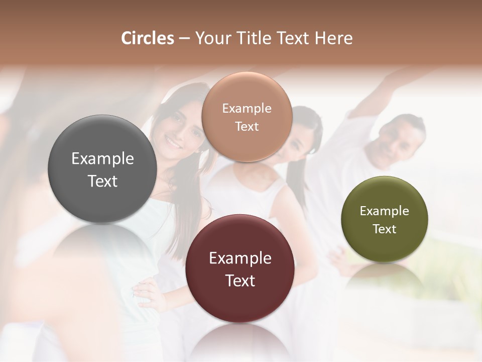 Zen People Woman PowerPoint Template