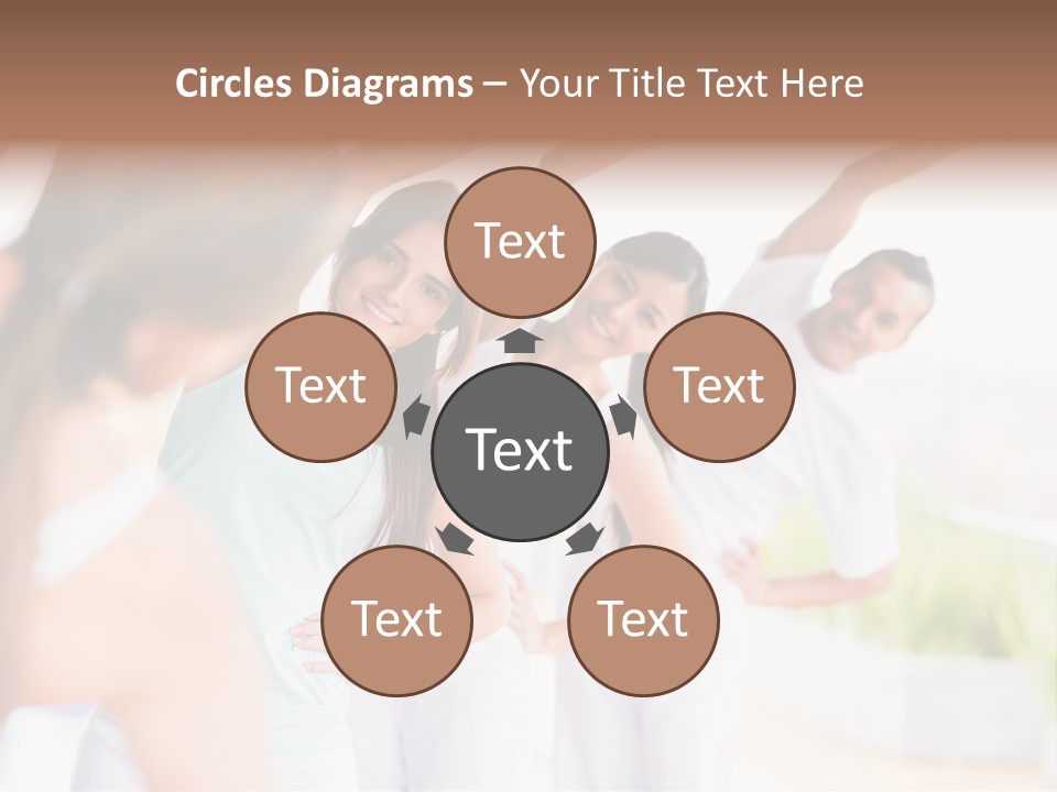 Zen People Woman PowerPoint Template