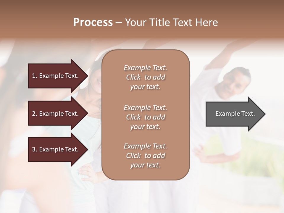 Zen People Woman PowerPoint Template