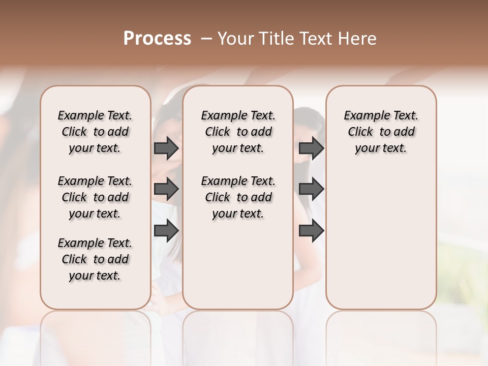 Zen People Woman PowerPoint Template