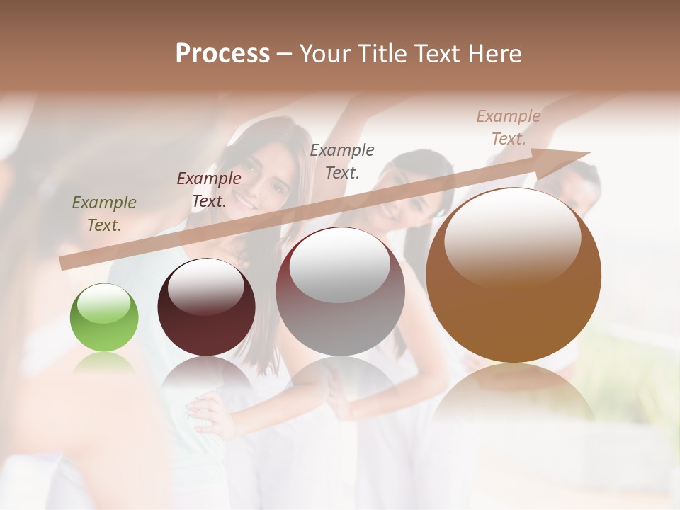 Zen People Woman PowerPoint Template