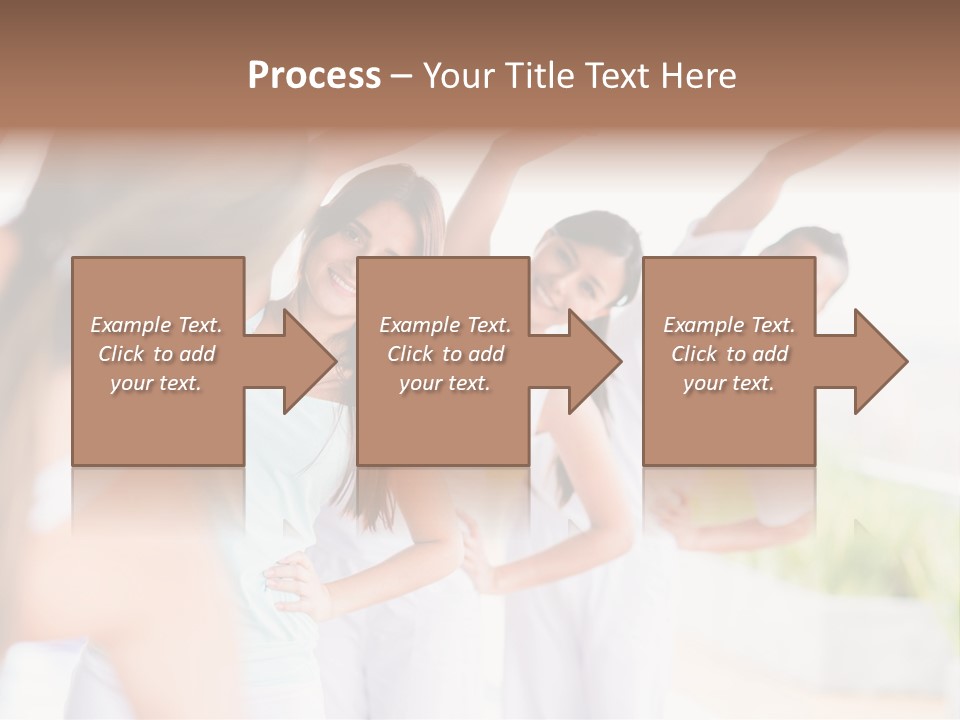 Zen People Woman PowerPoint Template