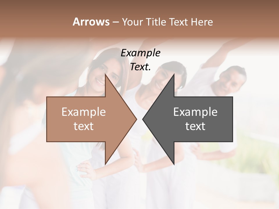 Zen People Woman PowerPoint Template