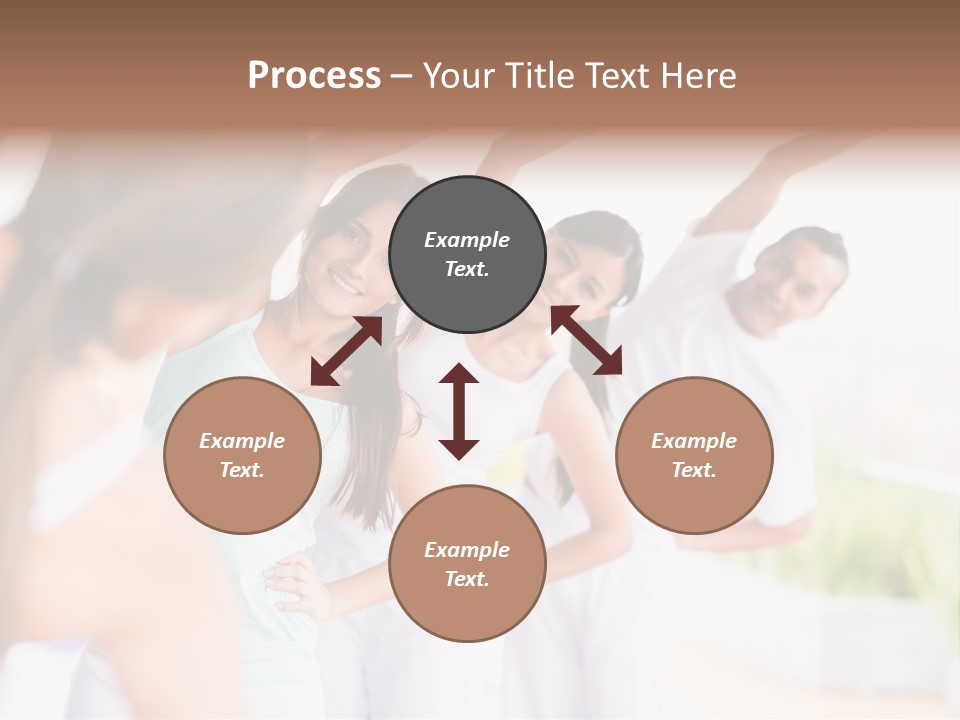 Zen People Woman PowerPoint Template