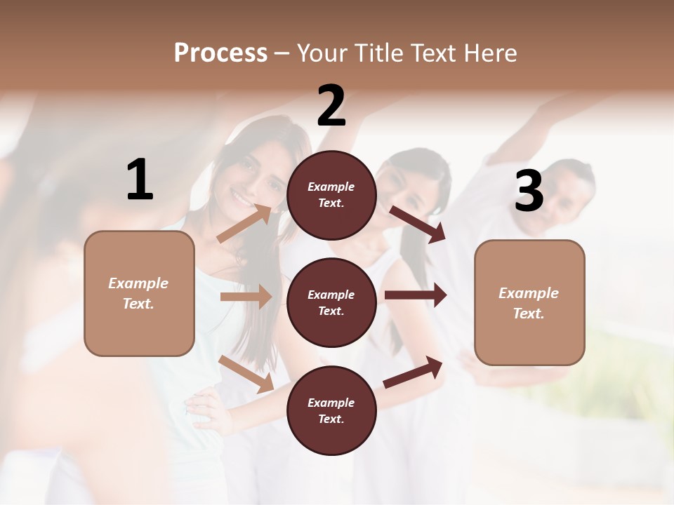 Zen People Woman PowerPoint Template