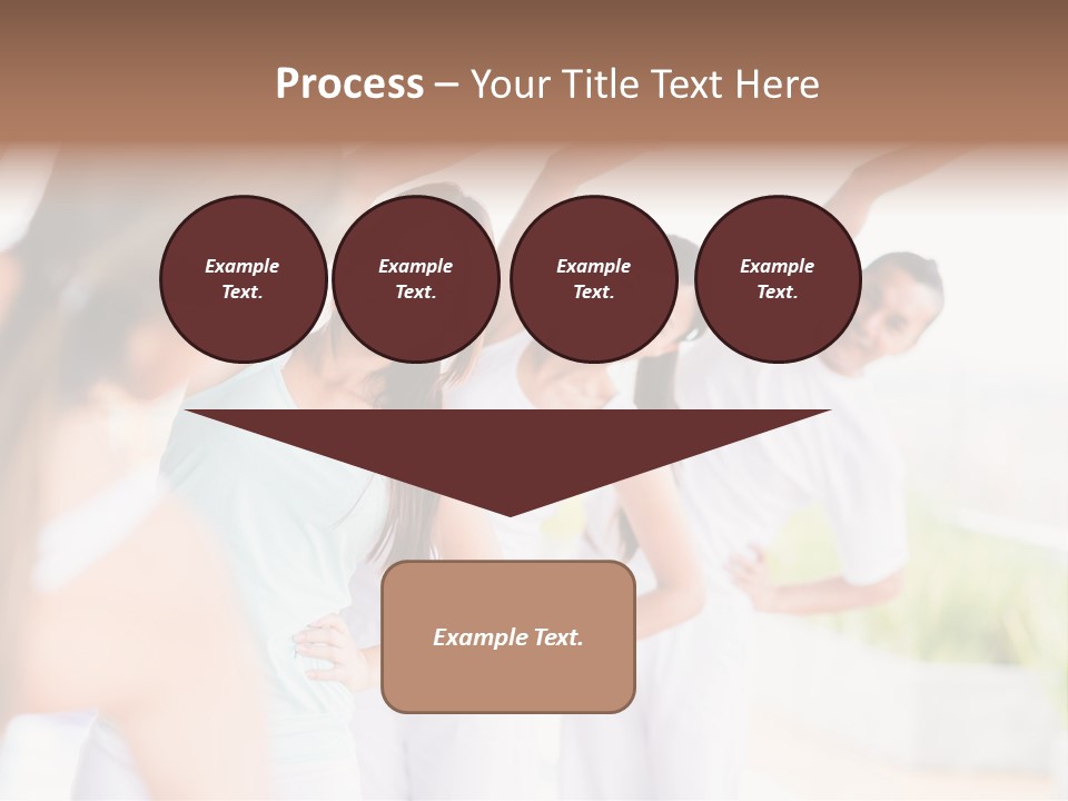 Zen People Woman PowerPoint Template