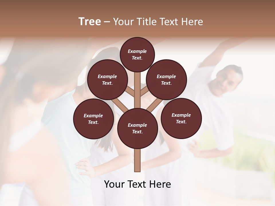 Zen People Woman PowerPoint Template