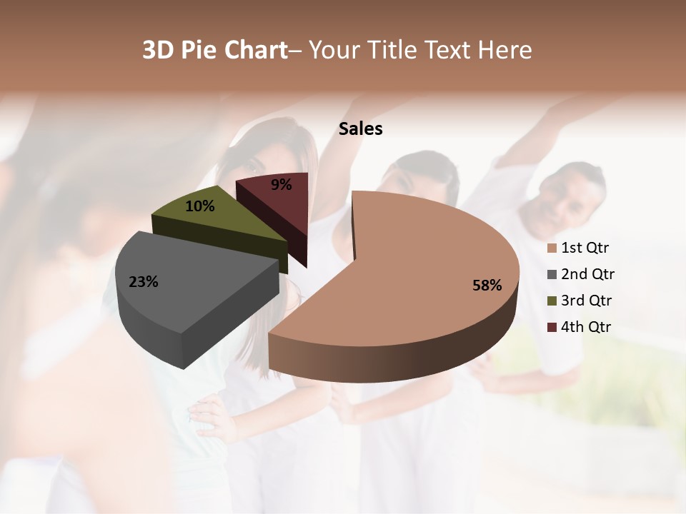 Zen People Woman PowerPoint Template