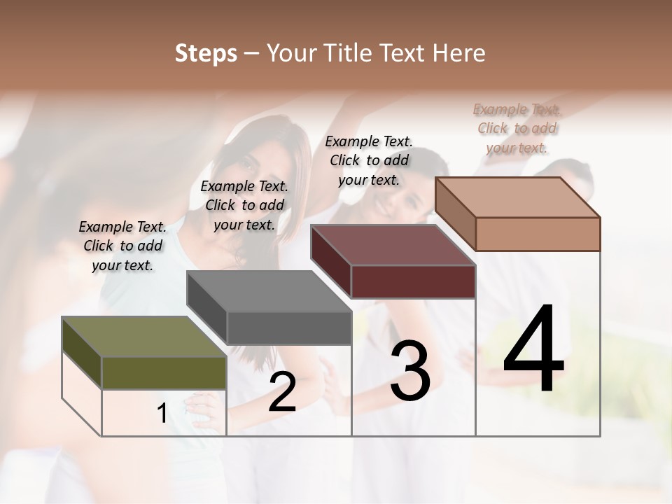 Zen People Woman PowerPoint Template