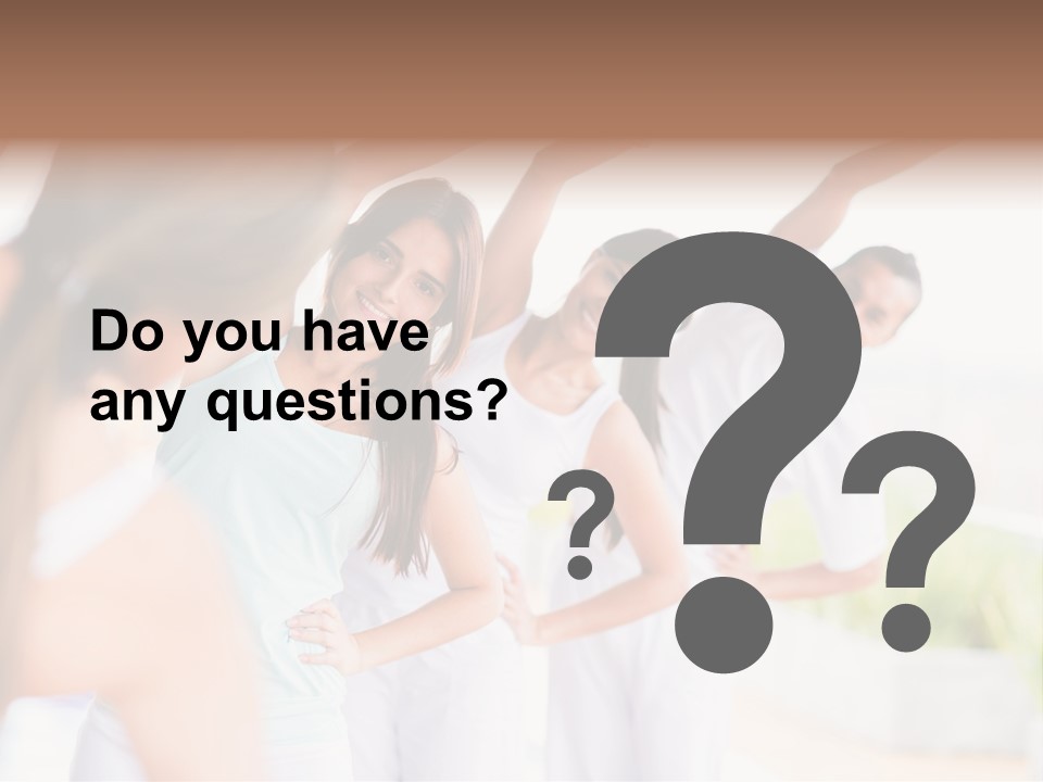 Zen People Woman PowerPoint Template