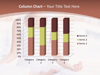 Hispanic Female Yoga PowerPoint Template