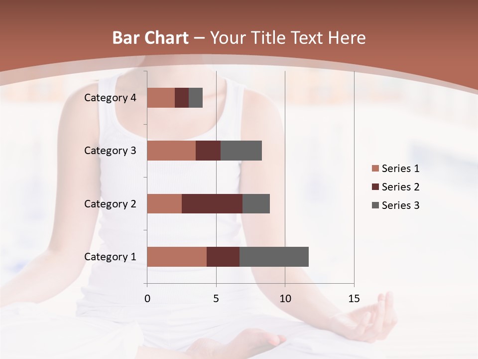 Hispanic Female Yoga PowerPoint Template