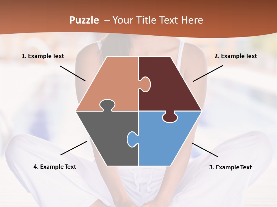 Healthy Woman Beauty PowerPoint Template