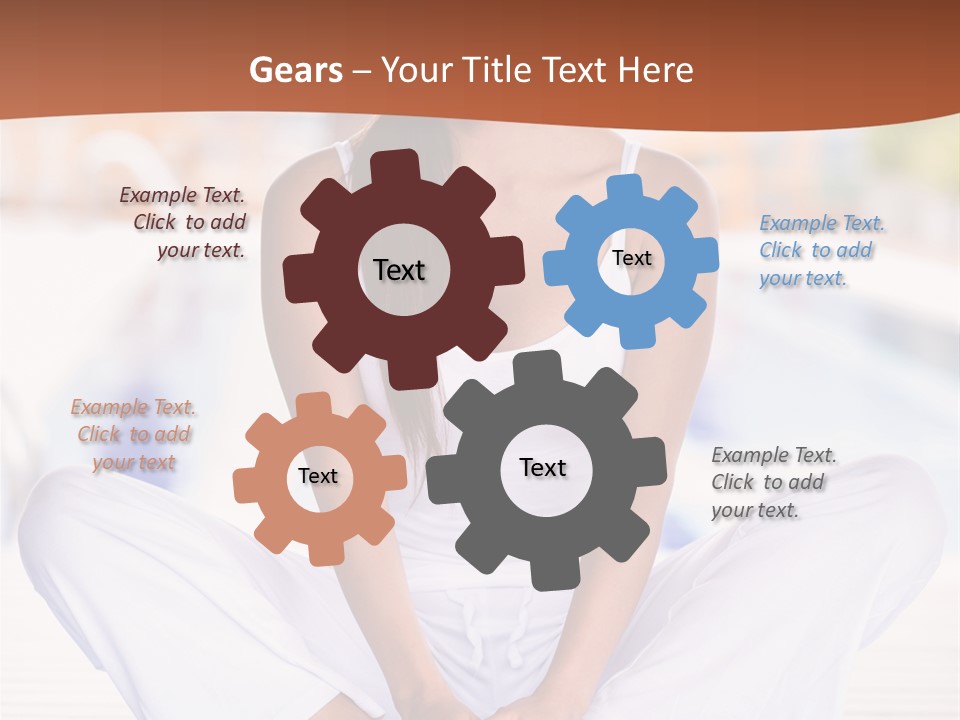 Healthy Woman Beauty PowerPoint Template