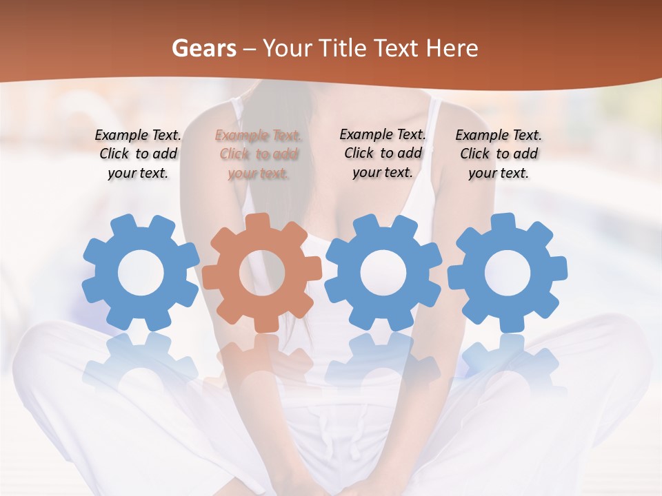 Healthy Woman Beauty PowerPoint Template