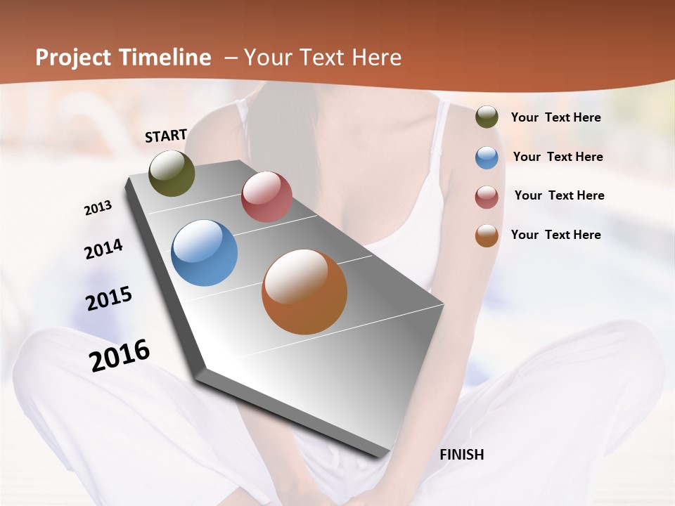 Healthy Woman Beauty PowerPoint Template