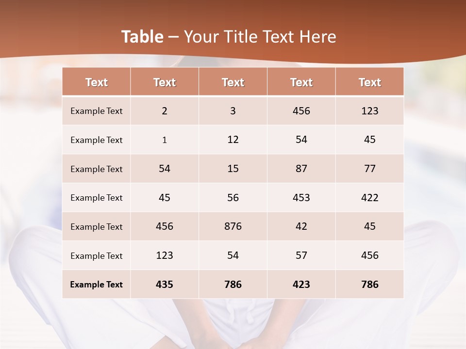 Healthy Woman Beauty PowerPoint Template