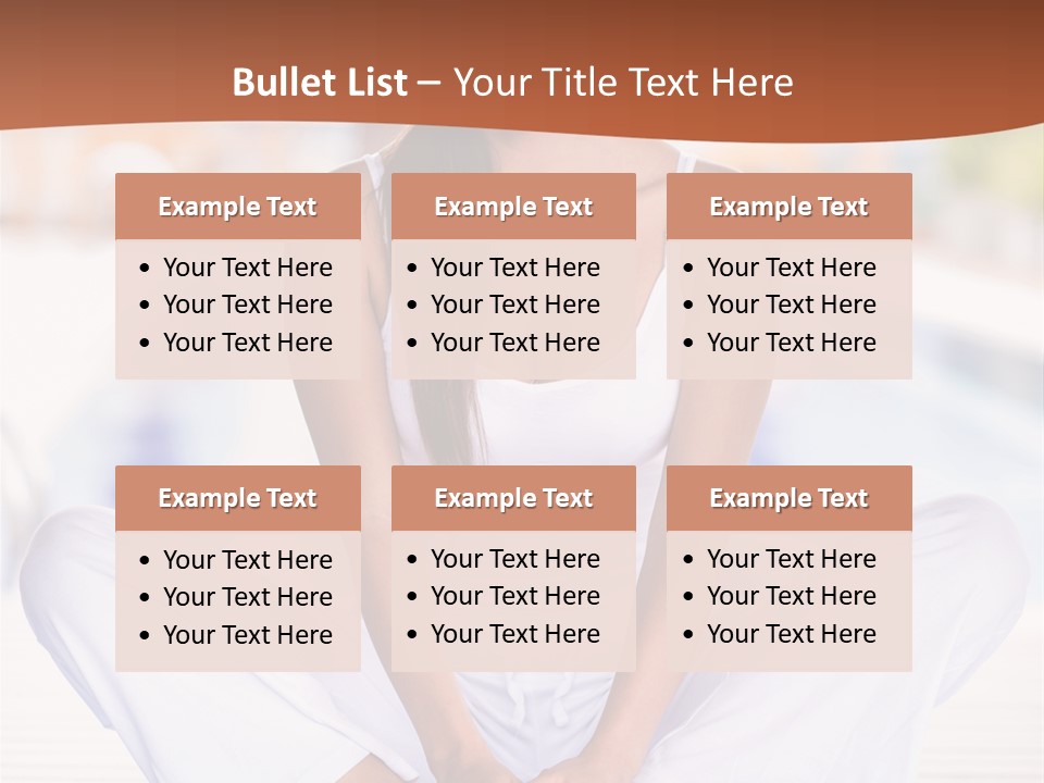 Healthy Woman Beauty PowerPoint Template