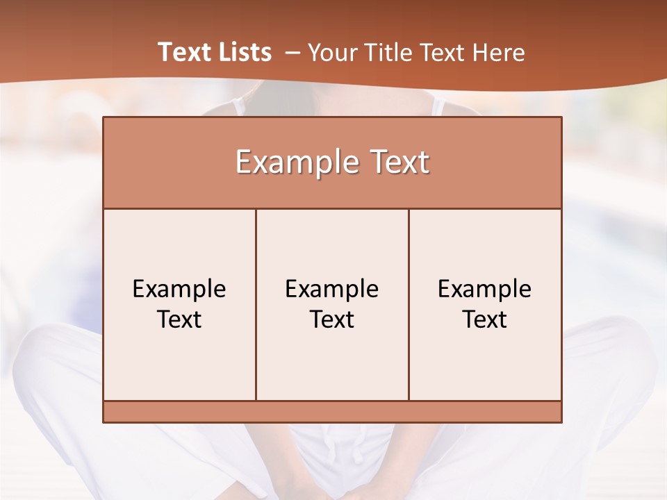 Healthy Woman Beauty PowerPoint Template