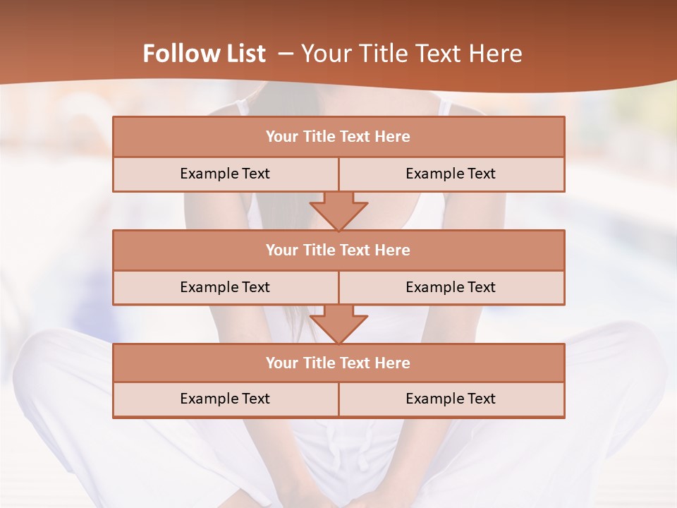 Healthy Woman Beauty PowerPoint Template