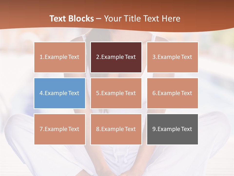 Healthy Woman Beauty PowerPoint Template