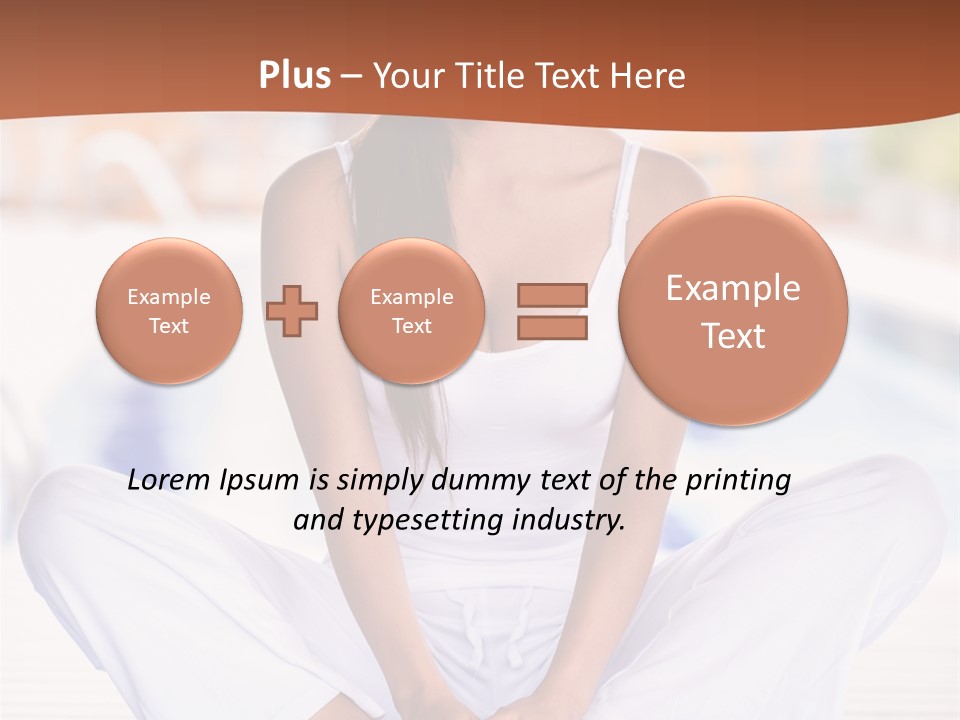 Healthy Woman Beauty PowerPoint Template