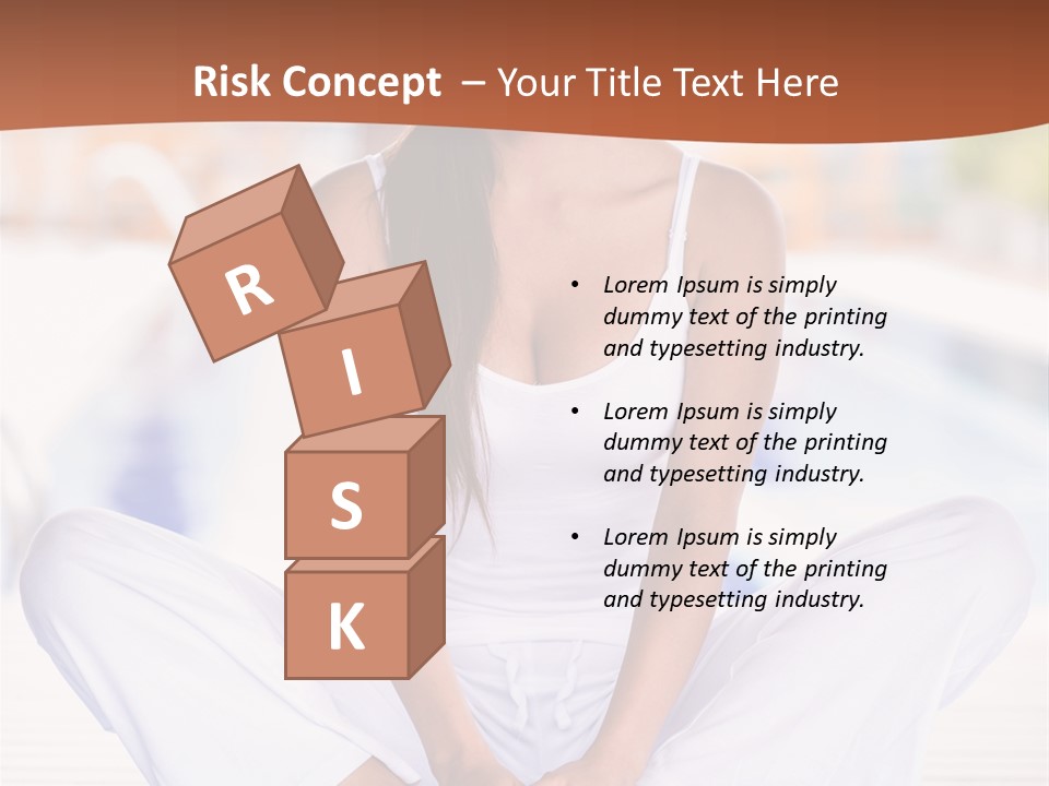 Healthy Woman Beauty PowerPoint Template