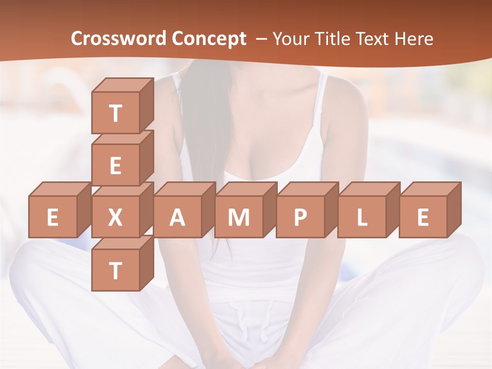 Healthy Woman Beauty PowerPoint Template