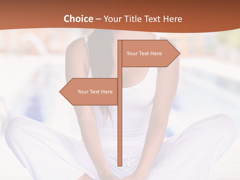 Healthy Woman Beauty PowerPoint Template