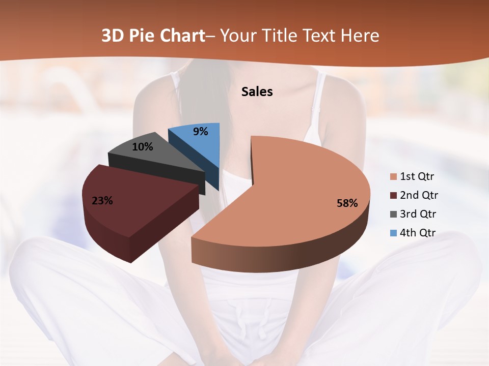 Healthy Woman Beauty PowerPoint Template