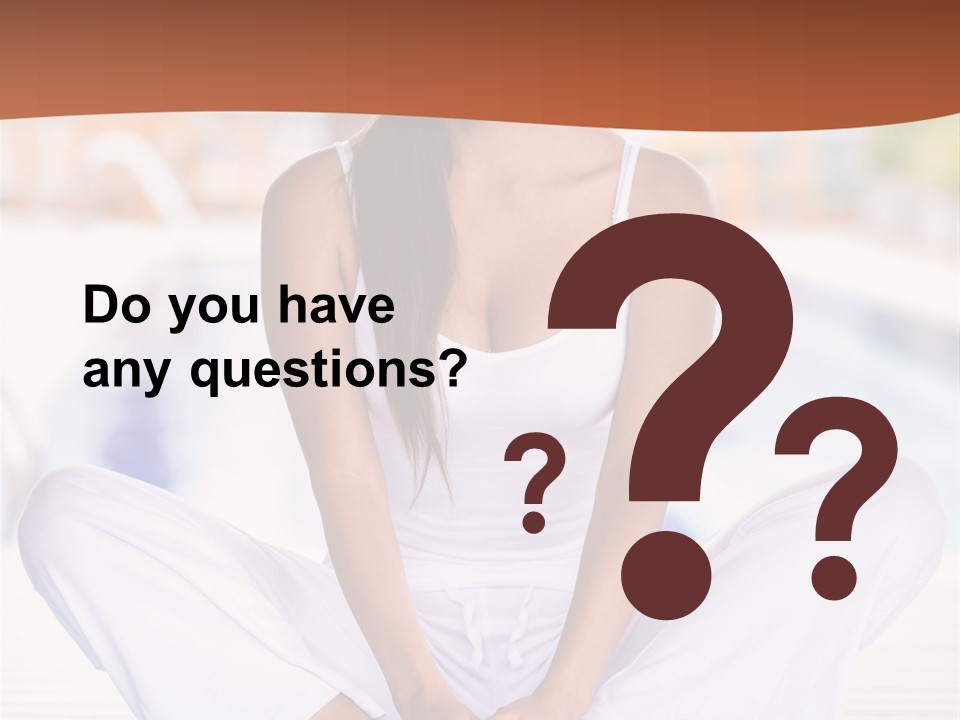 Healthy Woman Beauty PowerPoint Template