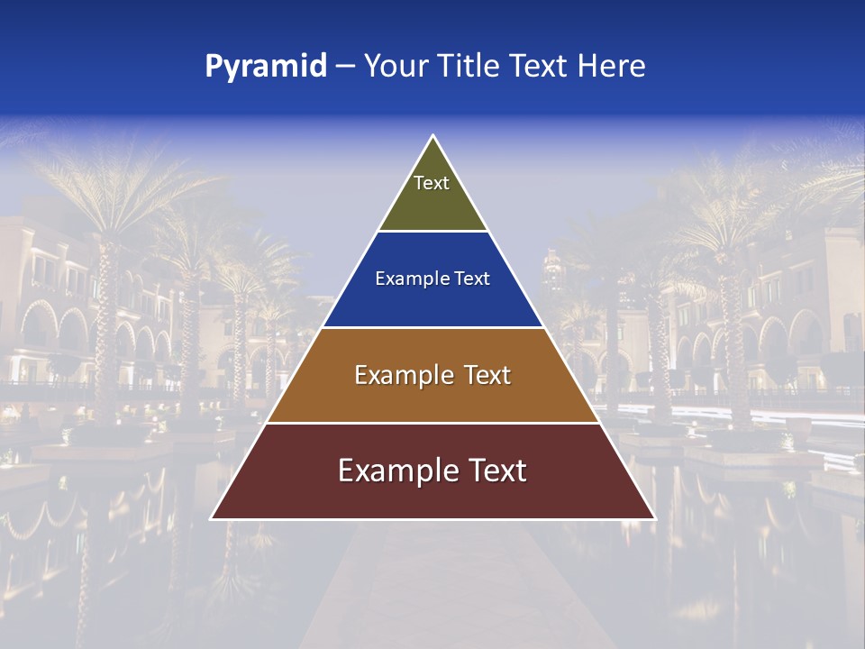 Twilight Arabian Orange PowerPoint Template